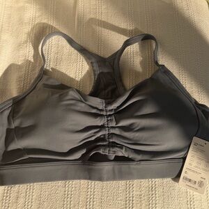 New With Tags! Athleta Vital Cinch Gray Sports Bra